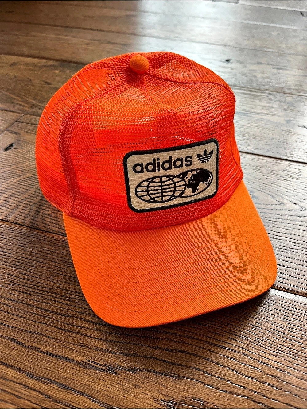 Adidas Originals Worldwide Full-Mesh Trucker Hat